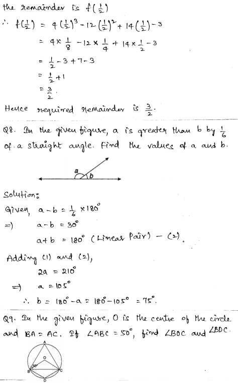 Maths Sample Question Papers for Class 9 Set 5 3