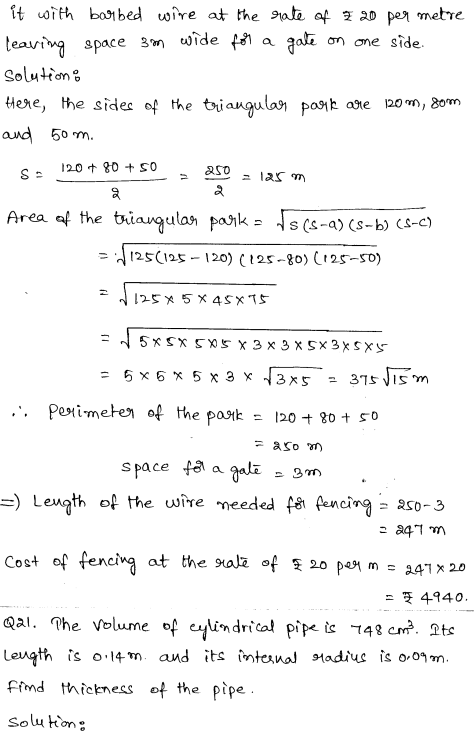 Maths Sample Papers for Class 9 Set 6 12