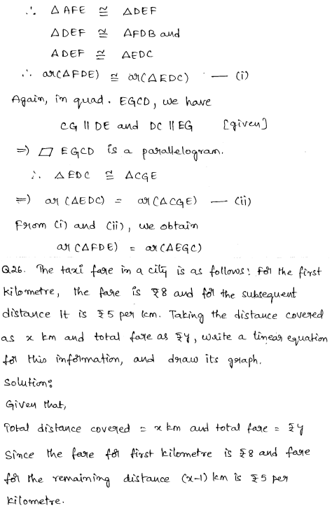 Sample Papers for Class 9 Maths Solved paper 6 17