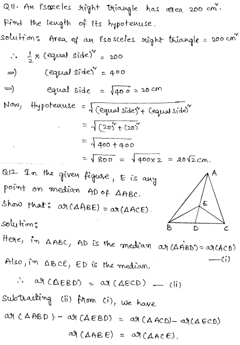 Sample Papers for Class 9 Maths Solved paper 6 5