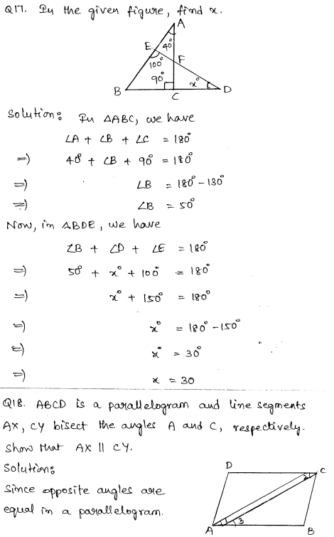 Sample Papers for Class 9 Maths Solved paper 6 9