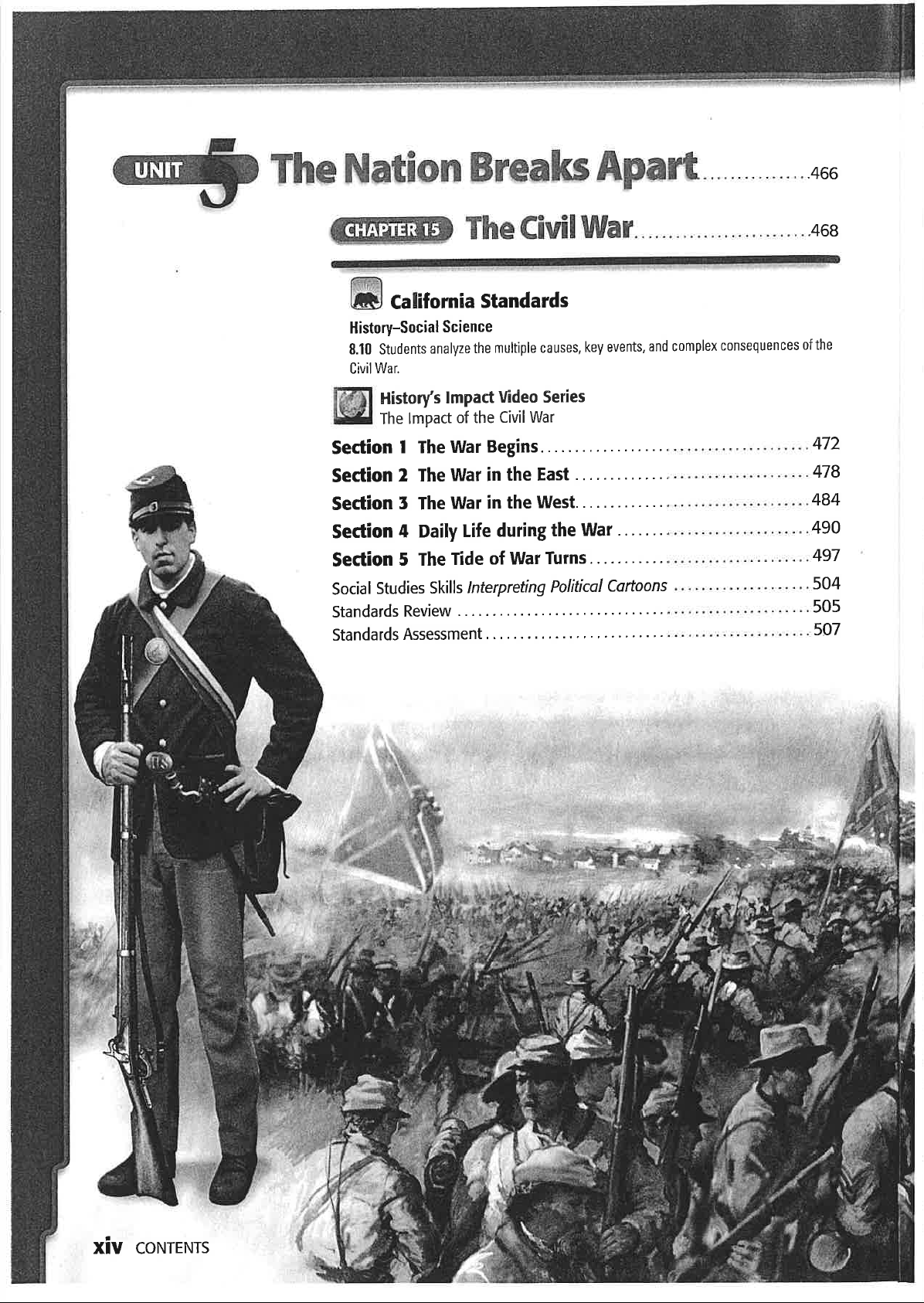 Us history textbook 8th grade table of contents pdf free download